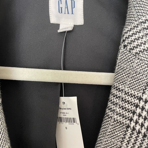 NWT GAP Plaid Blazer - Picture 6 of 9